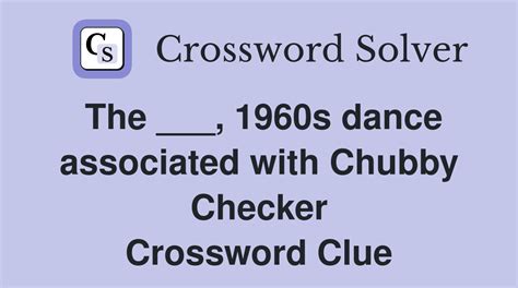 1960s dance crossword clue